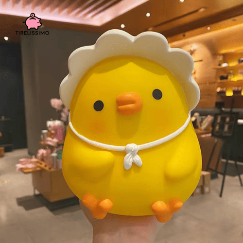 Tirelire Canard Jaune