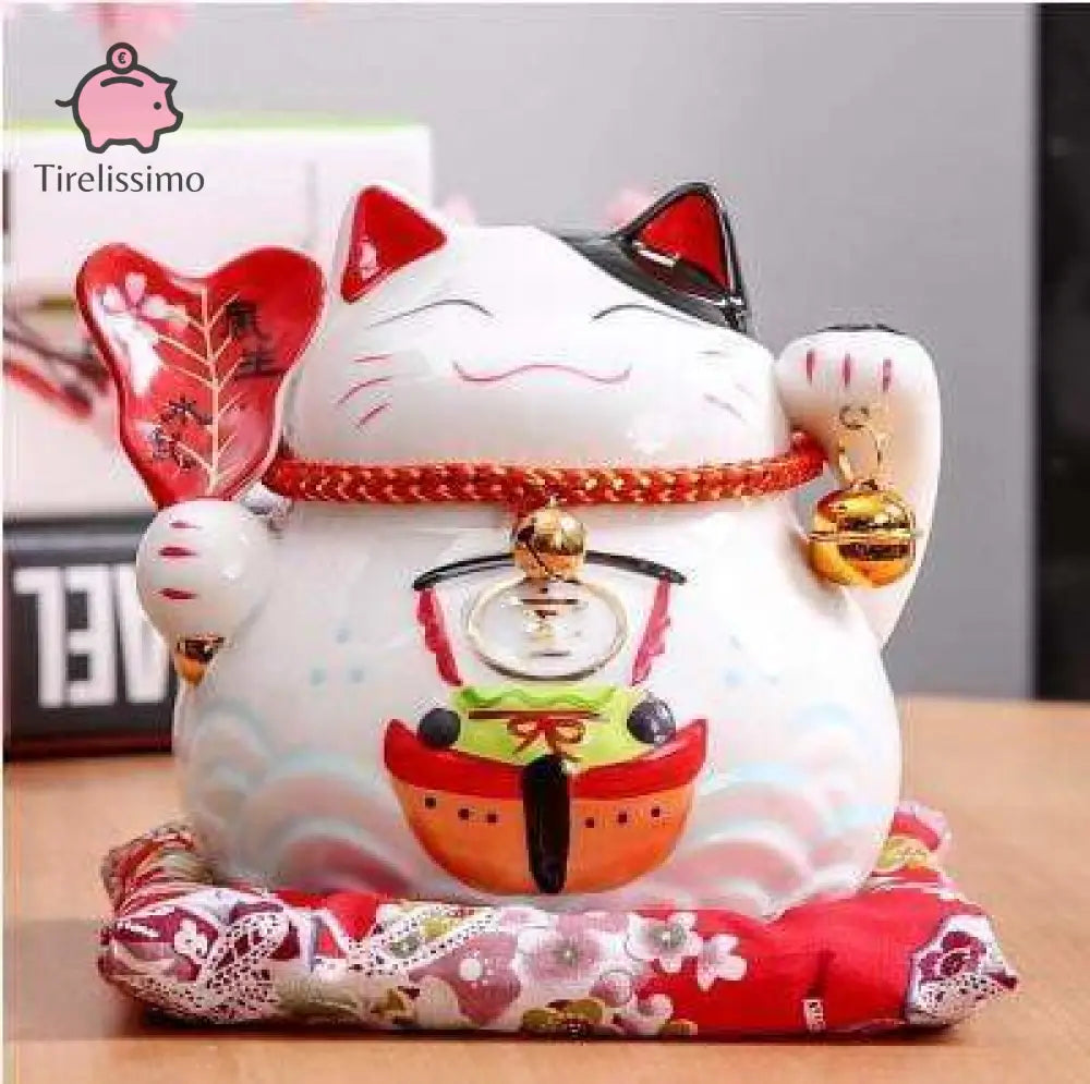 Tirelire Chat Porte Bonheur Chinois 5
