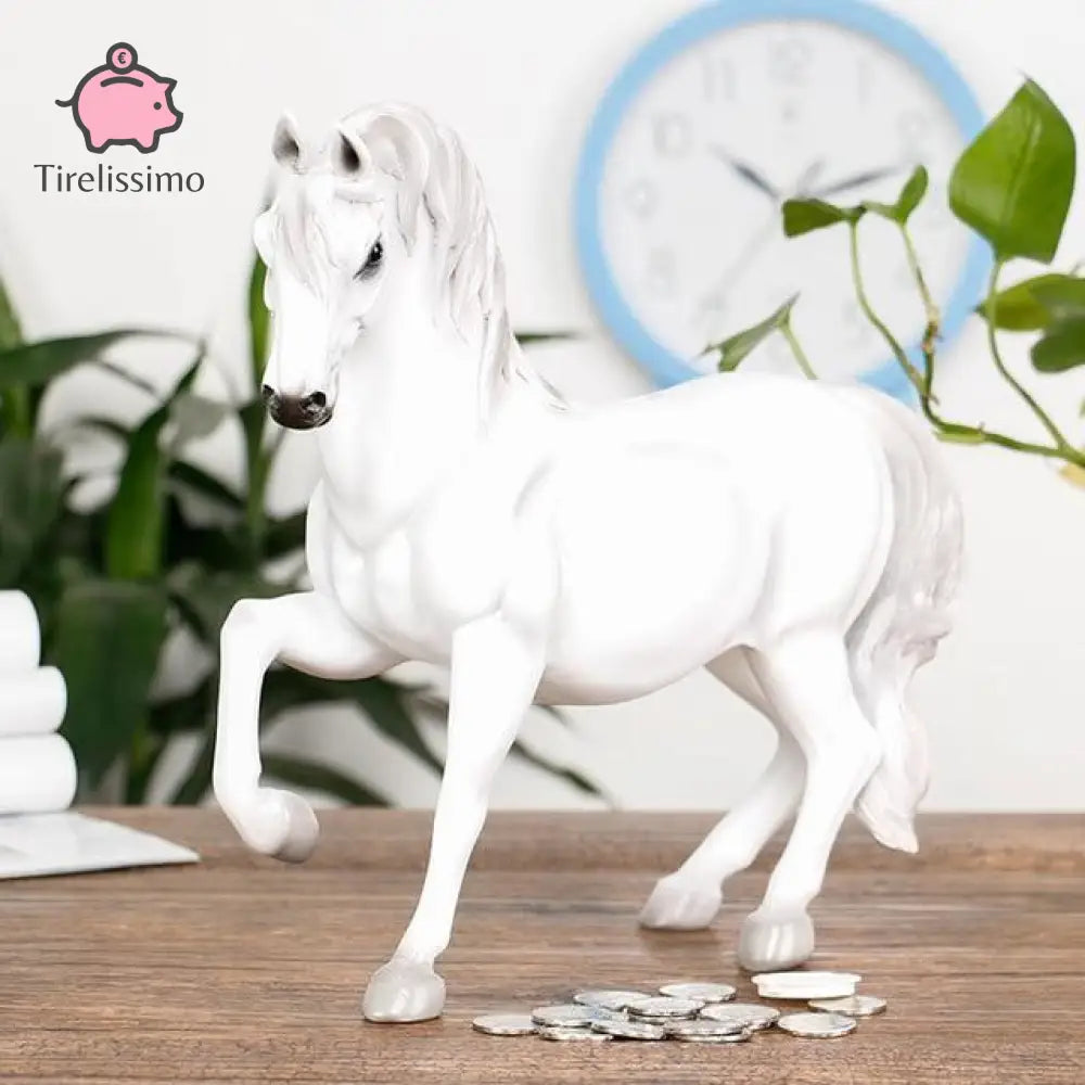 tirelire cheval blanc