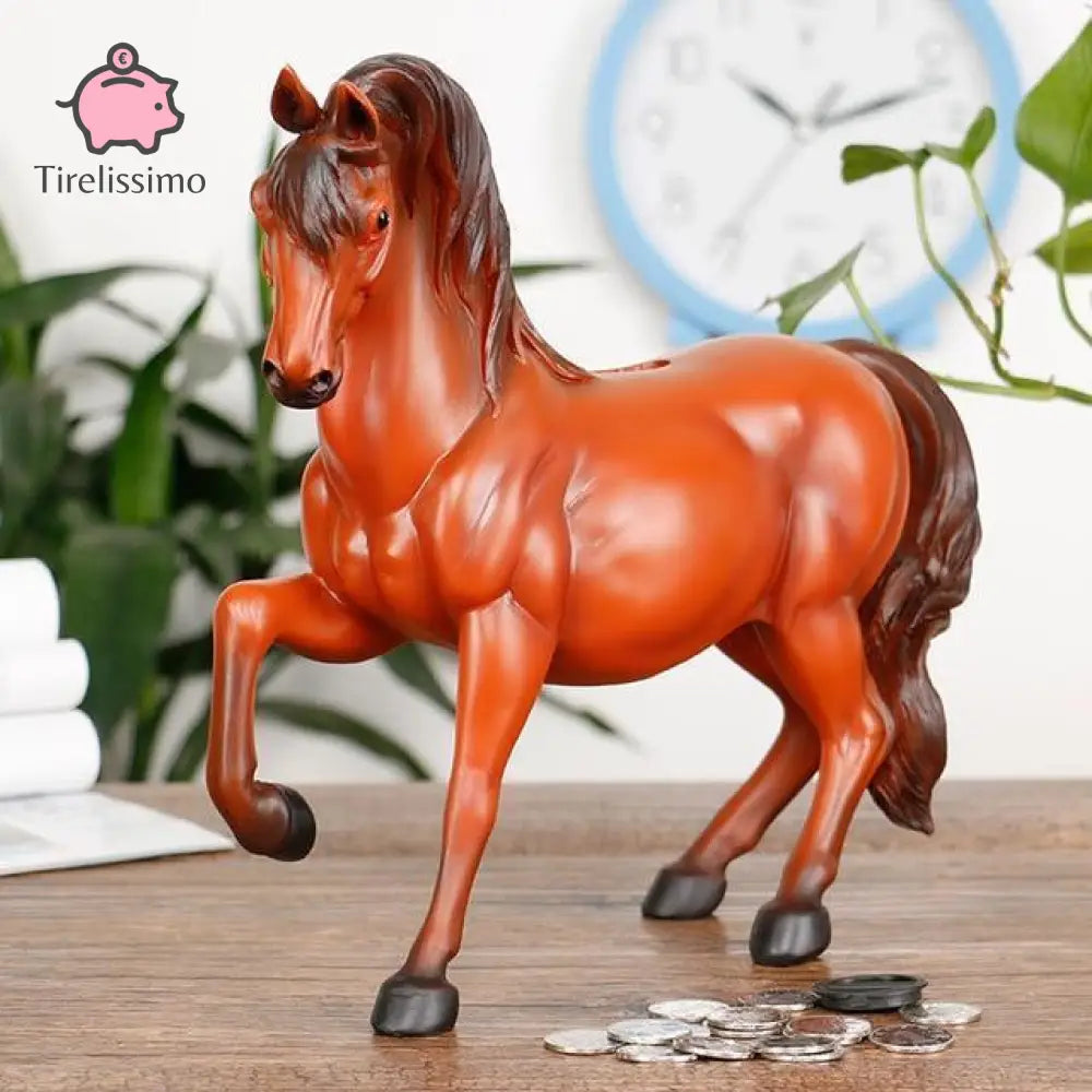 tirelire forme cheval