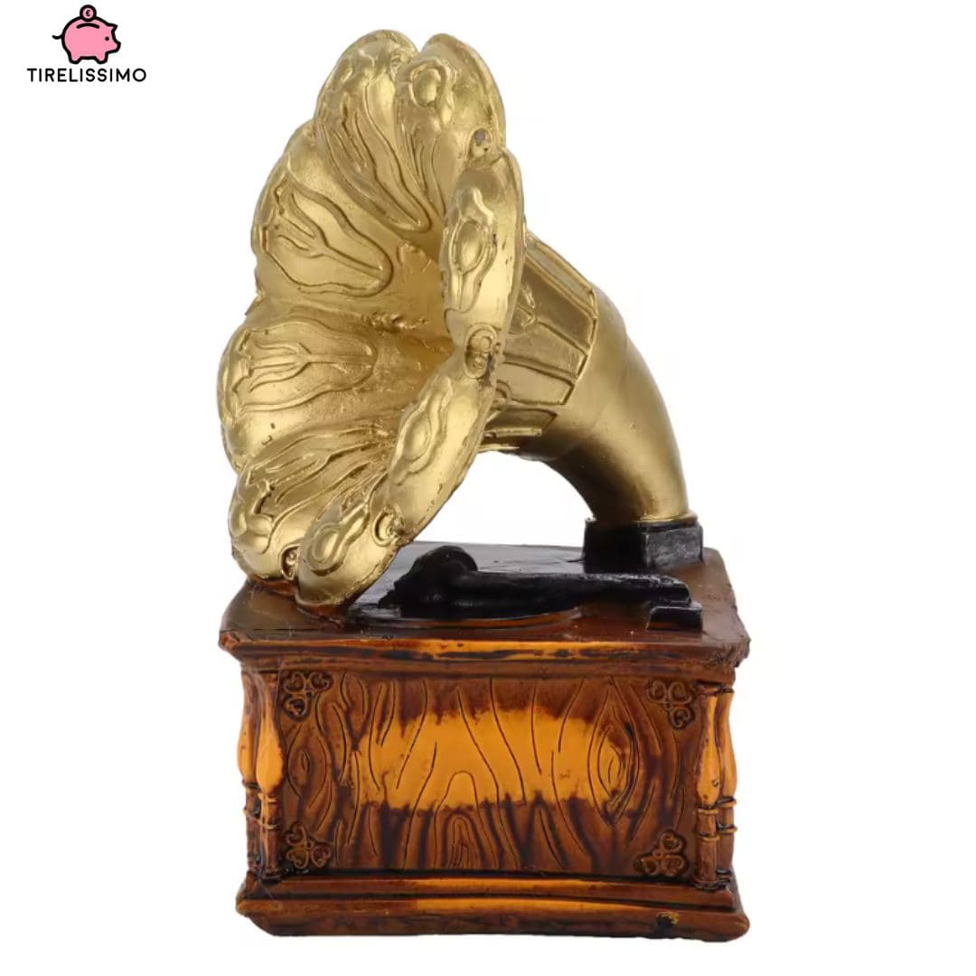 Tirelire Vintage Gramophone
