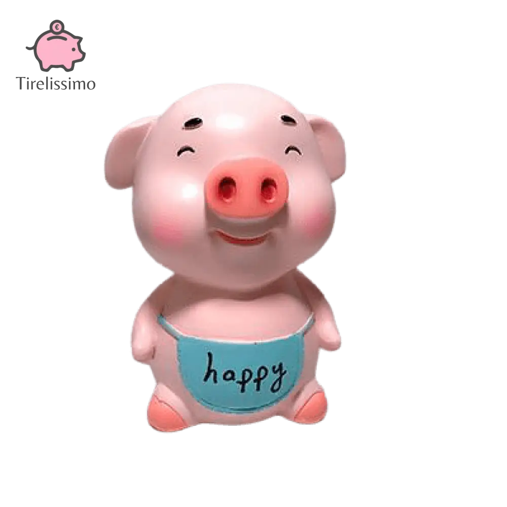 Cochon Rose Tirelire