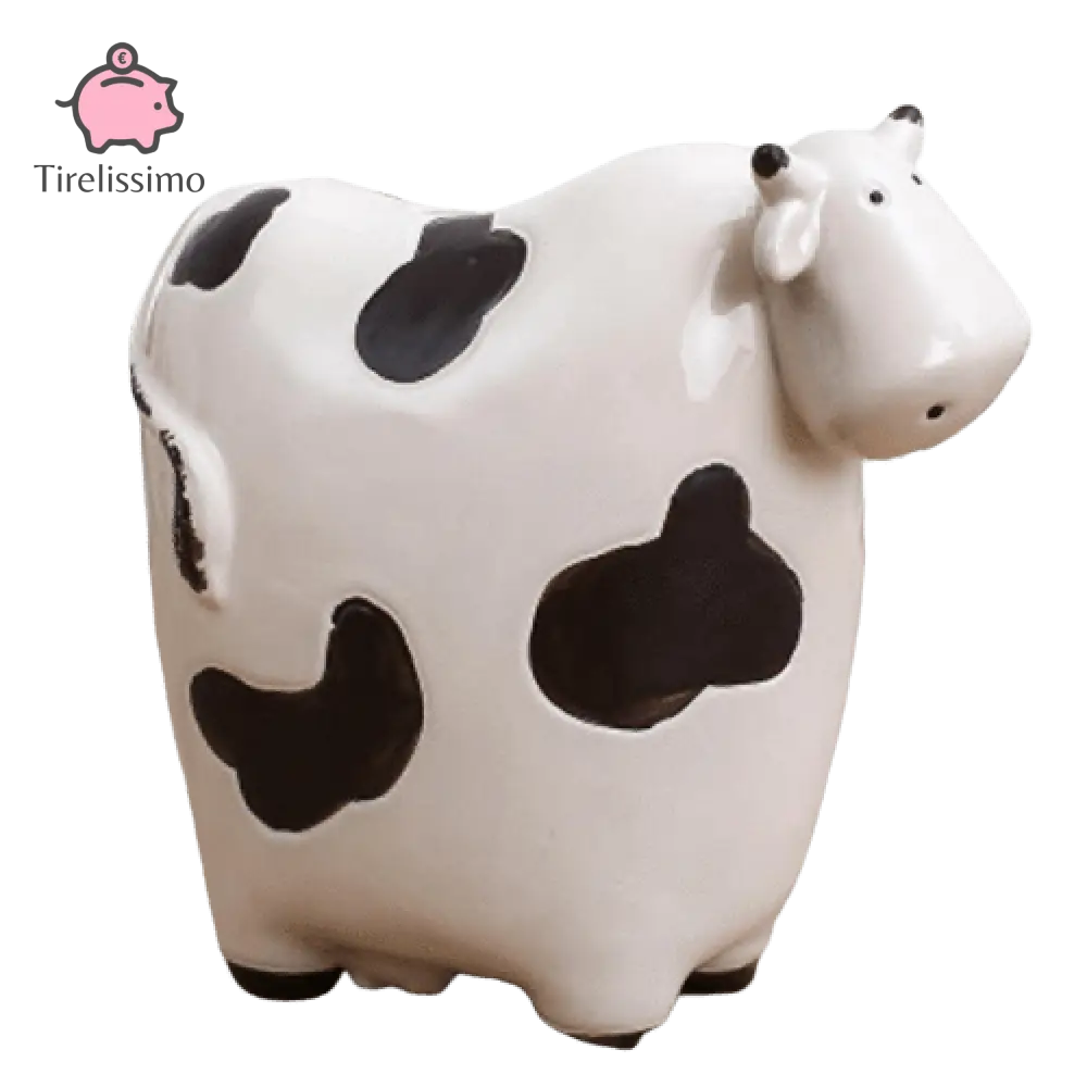 Tirelire<br/> Vache Céramique - Tirelissimo