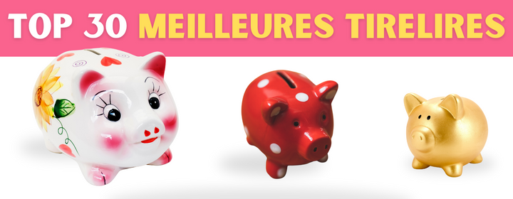 Top 30 des meilleures tirelires