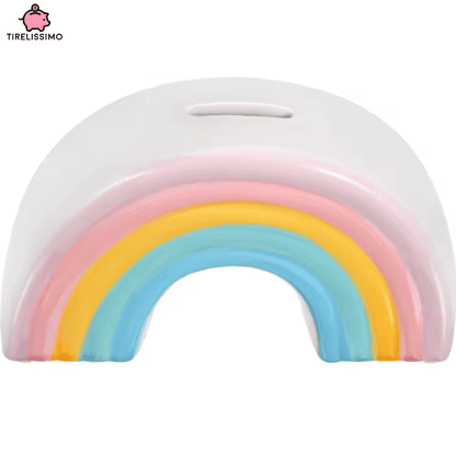 Tirelire Arc-en-Ciel en Céramique