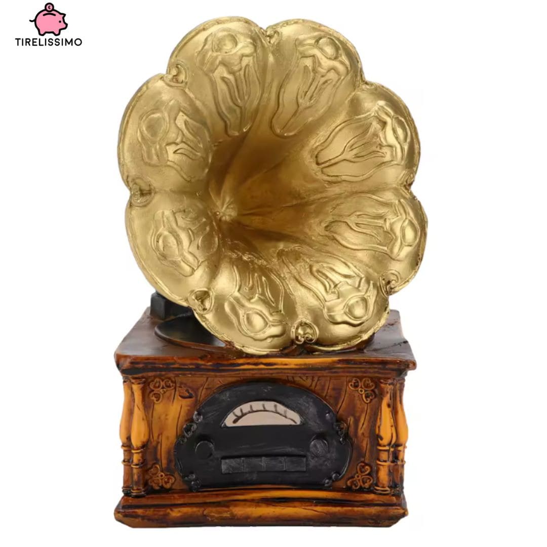 Tirelire Vintage Gramophone