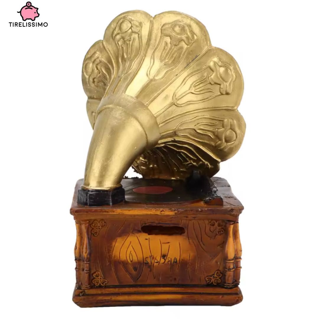 Tirelire Vintage Gramophone
