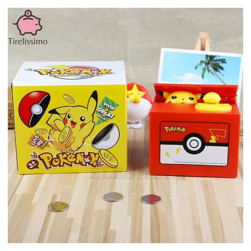 Tirelire Pikachu Voleur De Pièce